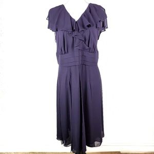 Adrianna Papell Flowy Dress 18W